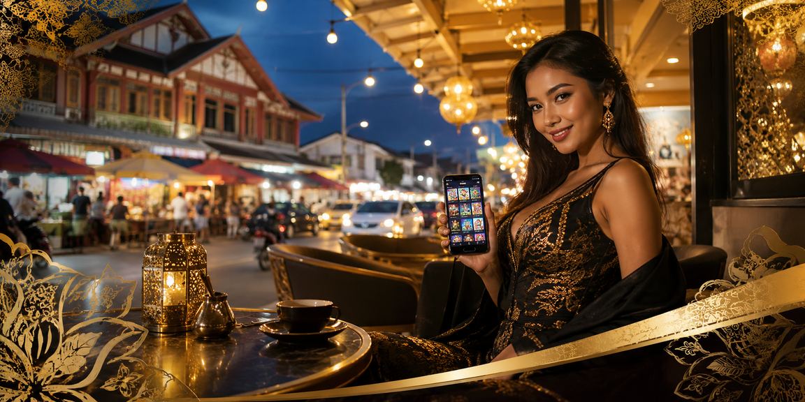 Pemain Malaysia menggunakan platform sukan maya pada waktu malam melalui telefon
